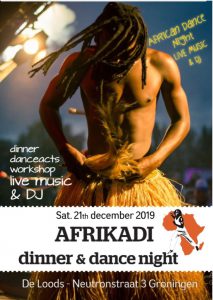 African dance night African dinner & Dance night Groningen