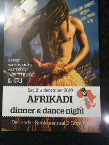 Afrikadi dinner and dance night @ De Loods Groningen